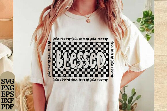 Christian Blessed Graphics: John 20:29 T-Shirt Designs