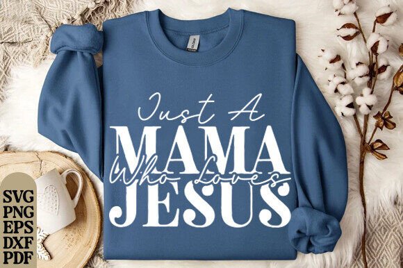 Christian Mom SVG Graphics for T-Shirt Designs
