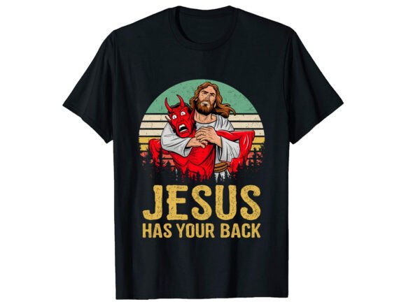 Jesus Has Your Back Funny T-Shirt: An Embroidery Review