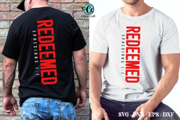 REDEEMED SVG PNG: Christian T-Shirt Graphics Review