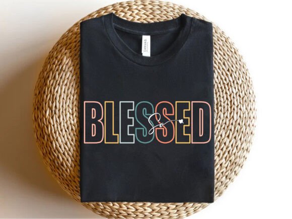 So Blessed SVG Graphics for Christian T-Shirt Designs