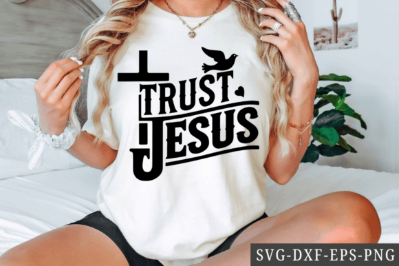 Trust Jesus SVG Design: An Embroidery Review